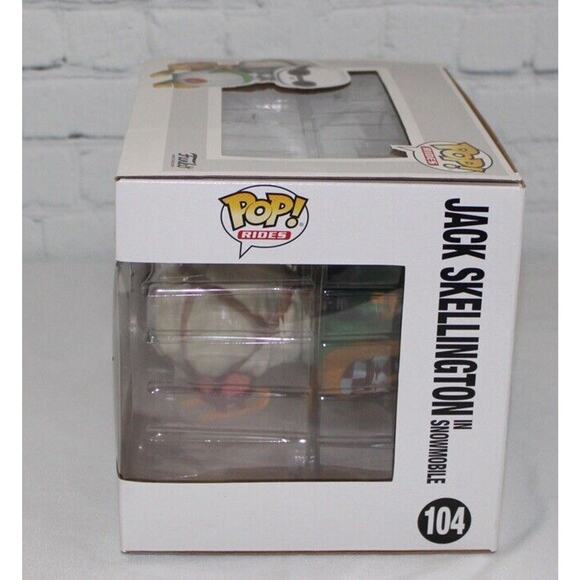 Funko Pop Rides JACK SKELLINGTON IN SNOWMOBILE - THE NIGHTMARE BEFORE CHRISTMAS - Picture 4 of 7